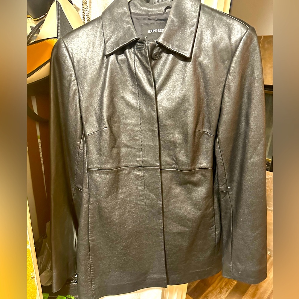 Leather jacket